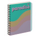 Зошит для записів YES А5, 144 листи, пластикова обкладинка Paradise