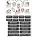 Рюкзак YES Emotions Ivory T-51
