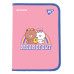 Папка факультативная Yes A4 пластиковая на молнии Line Friends с карманом