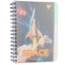 Тетрадь для записей YES А5, 144 листа, пластиковая обложка Space adventure