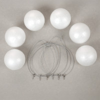 Пінопластові заготовки SANTI Куля 6штука 5 см