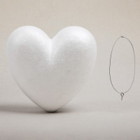 Пенопластовая заготовка SANTI Сердце 1 штука 15 см