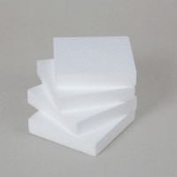 Пенопластовые заготовки SANTI Квадрат 4 штуки 10x2 см