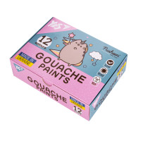 Набір гуашевих фарб Yes Pusheen, 12 кольорів по 20 мл