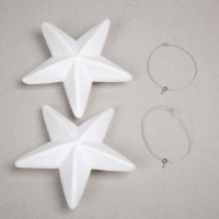Пенопластовые заготовки SANTI Звезды 2 штуки 15 см