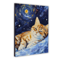 Картина по номерам с алмазной мозаикой SANTI Сладкий сон 40x50см