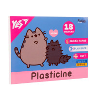 Пластилин Yes Pusheen 18 цветов 360 г