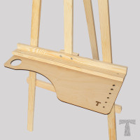 Полиця для мольбертів Флоренція 178 фігурна 58х23 см