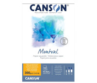 Альбом для акварелі Montval Cold Pressed 300 г, 16x28,4 см, 12 аркушів, story format, Canson
