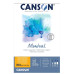 Альбом для акварелі Montval Cold Pressed 300 г, 16x28,4 см, 12 аркушів, story format, Canson