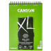 Альбом для ескізів на спіралі XL Dessin Light grain 160 г, 21x29,7 см - A4, 50 аркушів, Canson