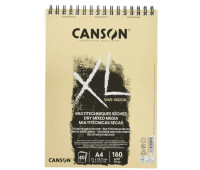 Альбом для ескізів на спіралі XL Sand Grain 160 г, 21x29,7 см - A4, 40 аркушів, Canson, Natural