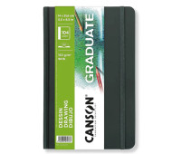 Блокнот для эскизов Graduate Dessin Light grain Canson 160 г, 14,8x21 см, 104 листов, 52 листа