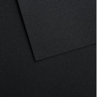 Папір для пастелі №607 Чорний Black Mi-Teintes Velvet Canson, 430 г/м2, 50x65 см, 1 лист