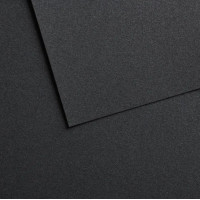 Папір для пастелі №608 Темно-сіра Dark grey Mi-Teintes Velvet Canson, 430 г/м2, 50x65 см, 1 лист
