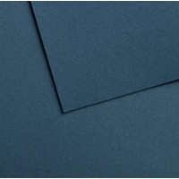 Бумага для пастели №610 Горизонтально-голубая Horizon blue Mi-Teintes Velvet Canson, 430 г/м2, 50x65 см, 1 лист