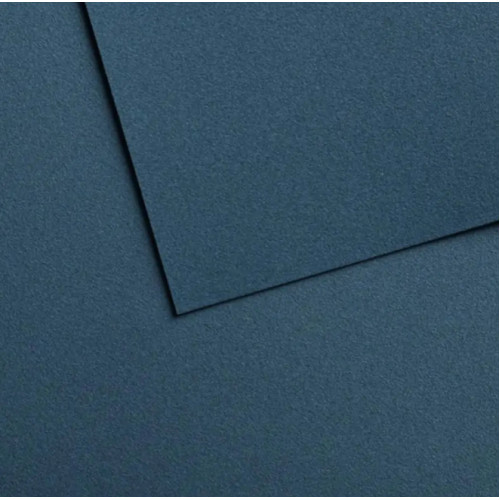 Папір для пастелі №610 Горизонтально-блакитний Horizon blue Mi-Teintes Velvet Canson, 430 г/м2, 50x65 см, 1 лист