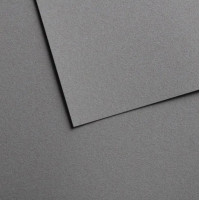 Бумага для пастели №611 Графитово-серая Graphite grey Mi-Teintes Velvet Canson, 430 г/м2, 50x65 см, 1 лист