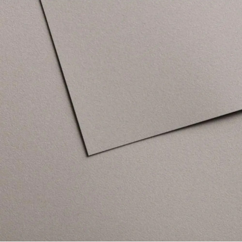 Папір для пастелі №612 Світло-сіра Light grey Mi-Teintes Velvet Canson, 430 г/м2, 50x65 см, 1 лист