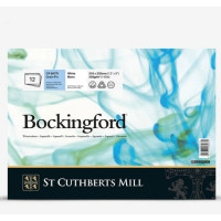 Альбом для акварелі Bockingford, CP, White, 300 г, 31х23 см, 12 аркушів