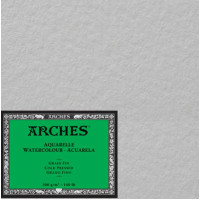 Блок паперу для акварелі Arches Cold Pressed Natural White 300 г, 15x30 см, 20 аркушів