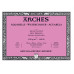 Блок бумаги для акварели Arches Hot Pressed Natural White 300 г, 26x36 см, 20 листов