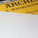 Блок паперу для акварелі Arches Rough Natural White 185 г, 26x36 см, 20 аркушів