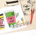 Набор экосумка-раскраска Coffee Time, хлопок 220 г/м2, 38х42 см, ROSA Talent