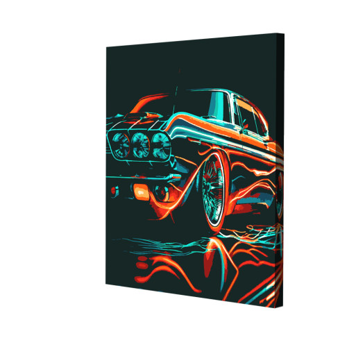 Картина по номерам Riviera Blanca Neon race 40x50 см (RB-0954)