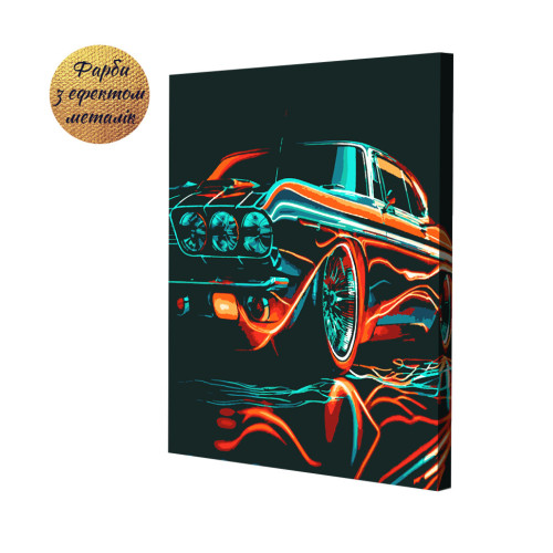 Картина за номерами Riviera Blanca Dodge 40x50 см (RB-1103)