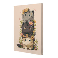 Картина по номерам Riviera Blanca Милые котики 28x40 см (RB-1107) Картина по номерам Riviera Blanca Милые котики 28x40 см (RB-1107)