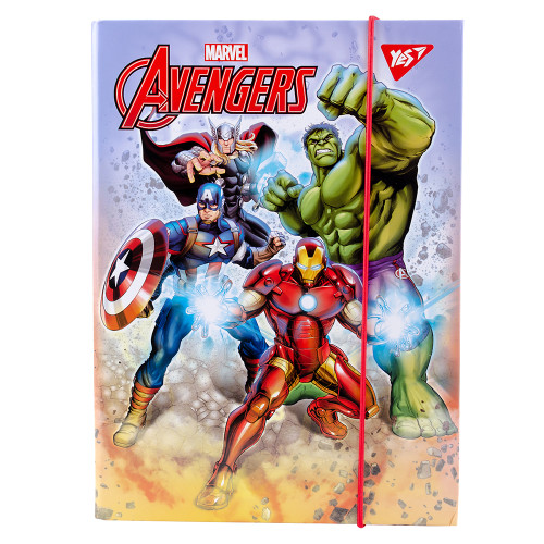 Папка для зошитів YES картонна В5 Marvel Avengers