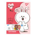 Папка-органайзер YES А4 с клапаном Line Friends