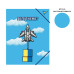 Папка YES A4 на резинці 8Bit
