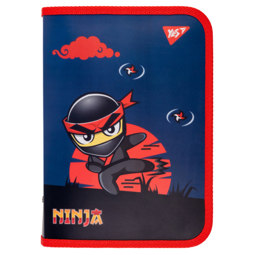Папка для зошитів YES пласт. на блискавці В5 Ninja