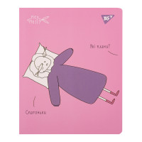 Блокнот YES А5/50 дв. спіраль Hey Helly