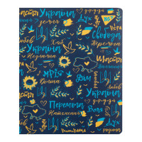 Блокнот YES А5/50 дв. спіраль Freedom