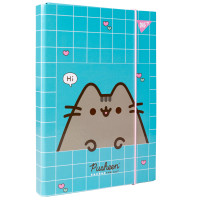Папка для тетрадей YES картонная В5 Pusheen