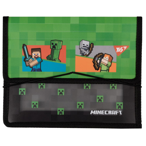 Папка для зошитів Yes пластикова на резинці В5 Minecraft
