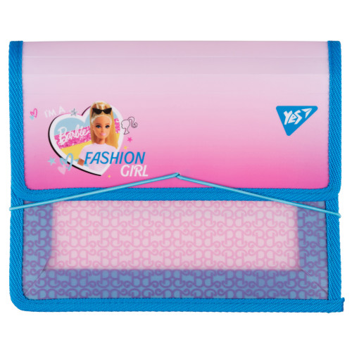 Папка для зошитів Yes пластикова на резинці В5 Barbie