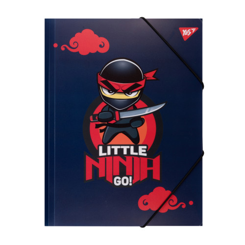 Папка Yes A4 на резинці Ninja