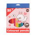 Кольорові олівці Yes Line Friends, 24 кольори
