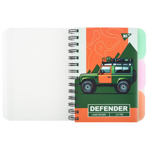 Зошит для записів YES В6 144 аркуша пл.обл. Off road vehicle