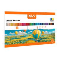 Пластилін Yes O'range Line 24 кольорів 480г