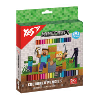Кольорові олівці Yes Minecraft, 24 кольори