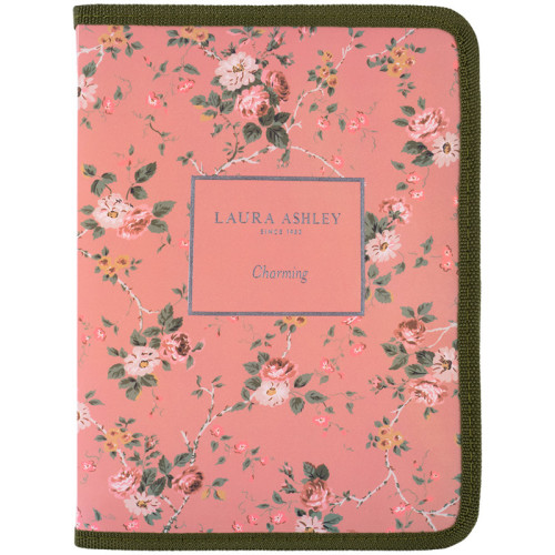 Об'ємна папка на блискавці Axent Laura Ashley, Charming 1805-30-A, А5+ формат А4