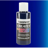 Фарба для аерографії Прозора темно-синя CREATEX 5108 Transparent Deep Blue, 10 мл (R)