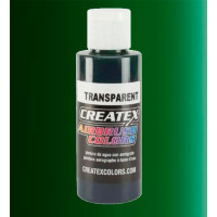 Краска для аэрографии Прозрачный лесной зеленый CREATEX 5110 Transparent Forest Green, 120 мл