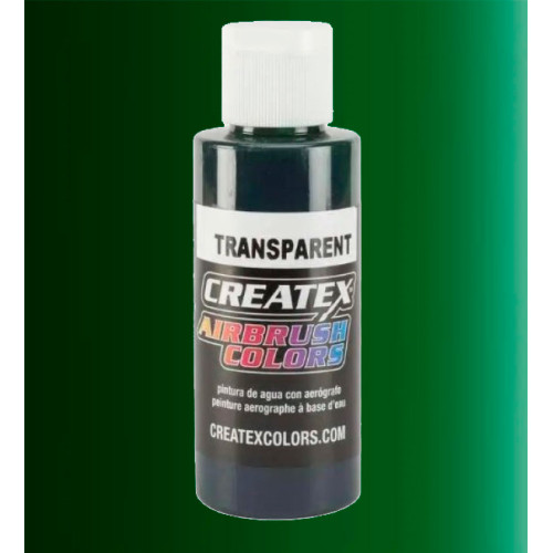 Краска для аэрографии Прозрачный лесной зеленый CREATEX 5110 Transparent Forest Green, 240 мл