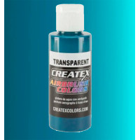 Фарба для аерографії Прозора аква CREATEX 5111 Transparent Aqua, 240 мл
